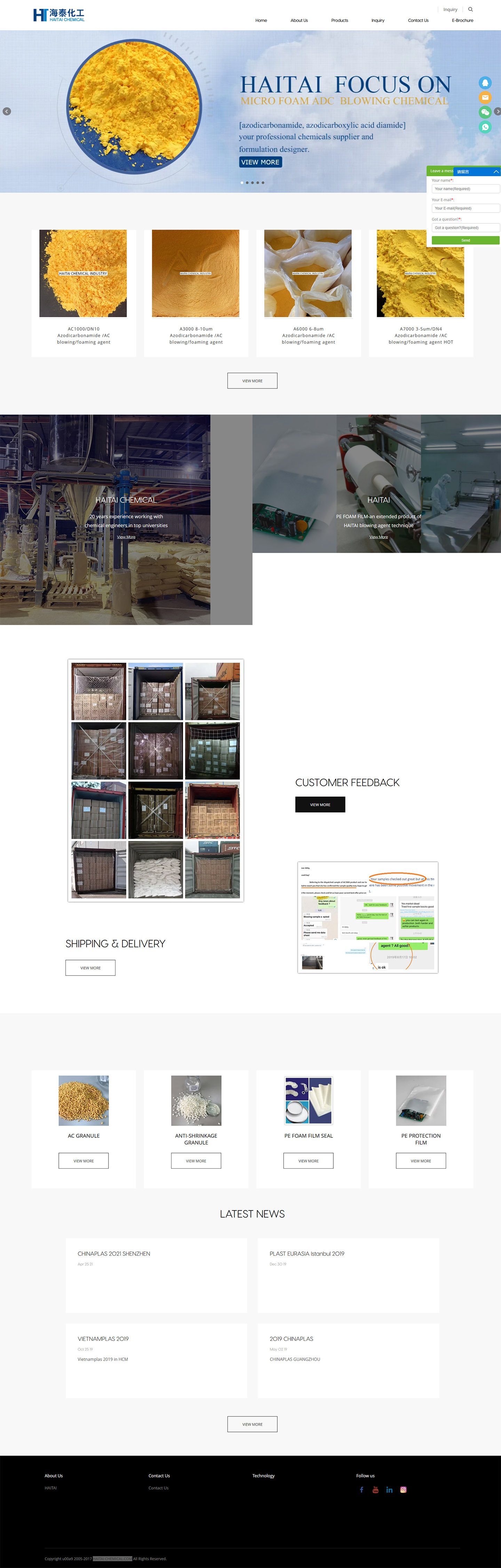 HAITAI CHEMICAL.COM